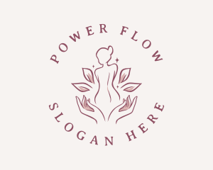 Woman Wellness Spa logo design