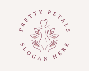 Woman Wellness Spa logo design