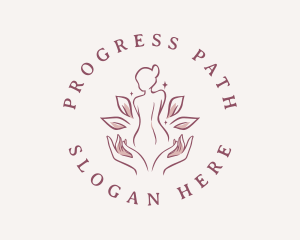 Woman Wellness Spa logo design