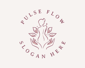 Woman Wellness Spa logo design