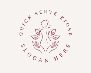 Woman Wellness Spa logo design