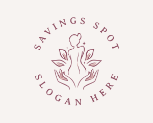 Woman Wellness Spa logo design