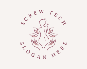 Woman Wellness Spa logo design