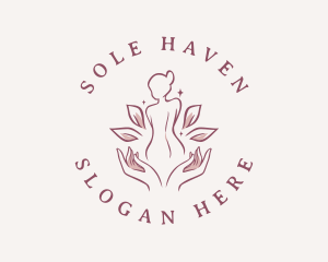 Woman Wellness Spa logo design