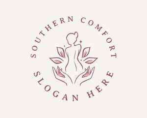 Woman Wellness Spa logo design