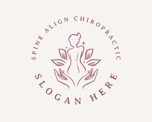 Woman Wellness Spa logo design