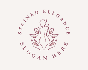 Woman Wellness Spa logo design