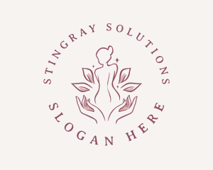 Woman Wellness Spa logo design