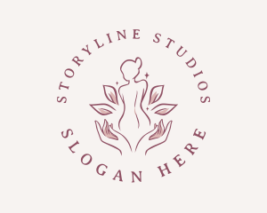 Woman Wellness Spa logo design