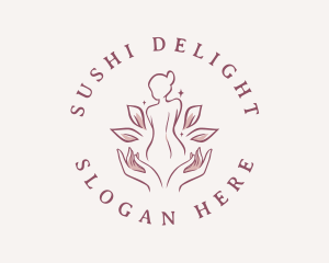 Woman Wellness Spa logo design