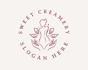 Woman Wellness Spa logo design