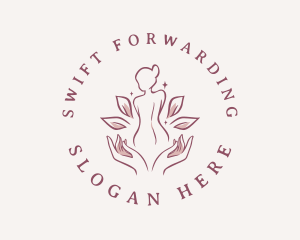 Woman Wellness Spa logo design