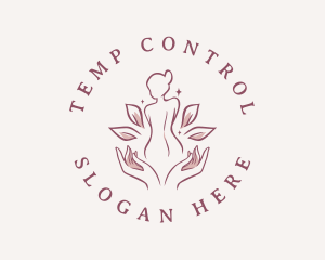 Woman Wellness Spa logo design