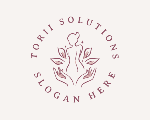 Woman Wellness Spa logo design