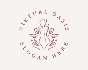 Woman Wellness Spa logo design