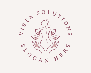 Woman Wellness Spa logo design