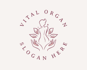 Woman Wellness Spa logo design