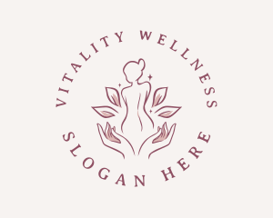 Wellness - Woman Wellness Spa logo design