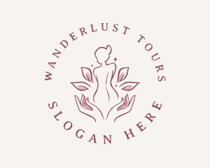 Woman Wellness Spa logo design