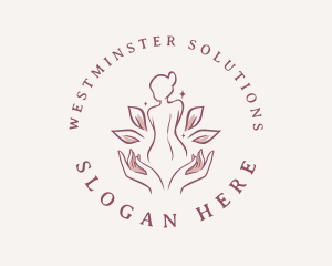 Woman Wellness Spa logo design