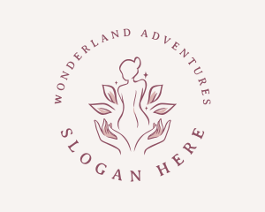 Woman Wellness Spa logo design