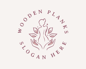 Woman Wellness Spa logo design