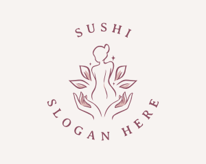 Woman Wellness Spa logo design