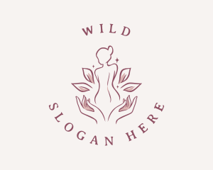 Woman Wellness Spa logo design