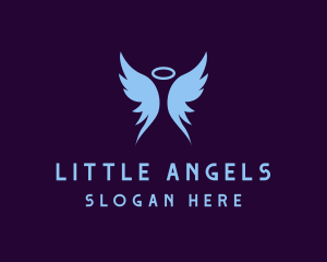 Holy Angel Wings logo design