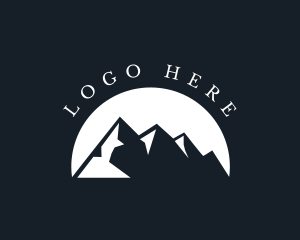 Hills - Peak Mountain Adventure logo design