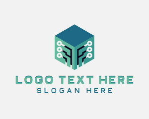 Technology - Data Scientist Ai Developer logo design