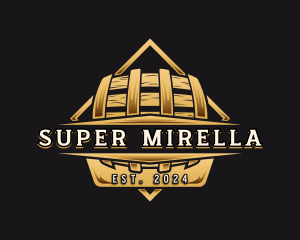 Premium Barrel Brewery Logo