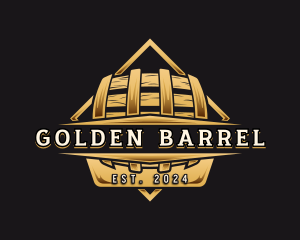 Premium Barrel Brewery logo design