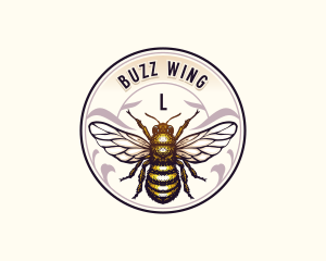 Honey Bee Apiculture logo design