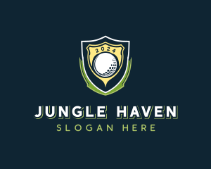 Golf Shield Competition Logo