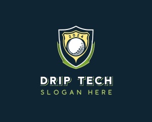 Golf Shield Competition logo design