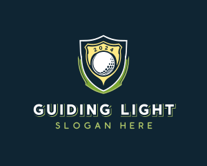 Golf Shield Competition logo design