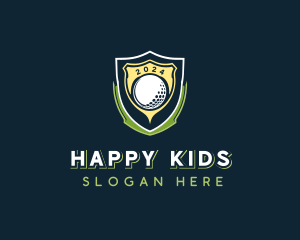 Golf Shield Competition logo design