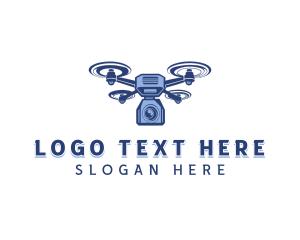 Technology - Drone Technology Camera logo design