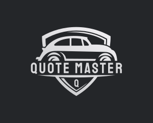 Automotive Car Shield logo design