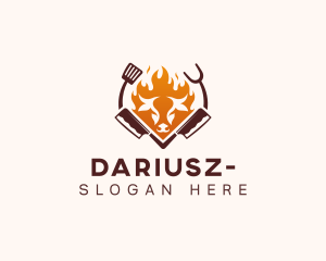 Texas - Buffalo Restaurant Grill logo design