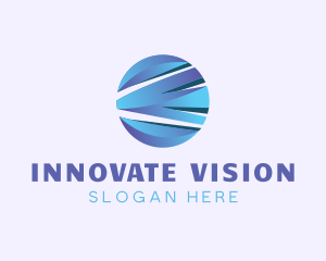 3D Sphere Innovation logo design