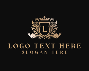 University - Royal Fashion Boutique logo design