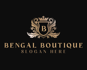 Royal Fashion Boutique logo design