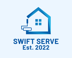 Service - House Painter Service logo design
