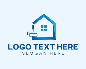 Service - House Painter Service logo design