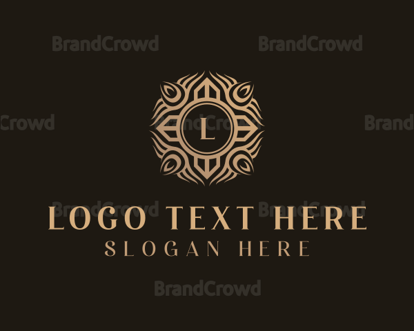 Elegant Floral Jeweler Logo