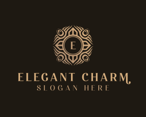 Elegant Floral Jeweler logo design