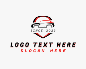 Rideshare - SUV Vehicle Automotive logo design