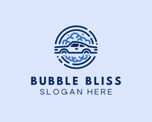 Bubble - Minimalist Car Bubble logo design